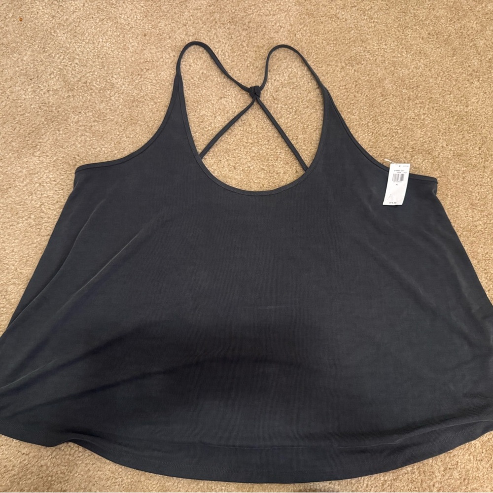 Old Navy Charcoal Strappy Tank
